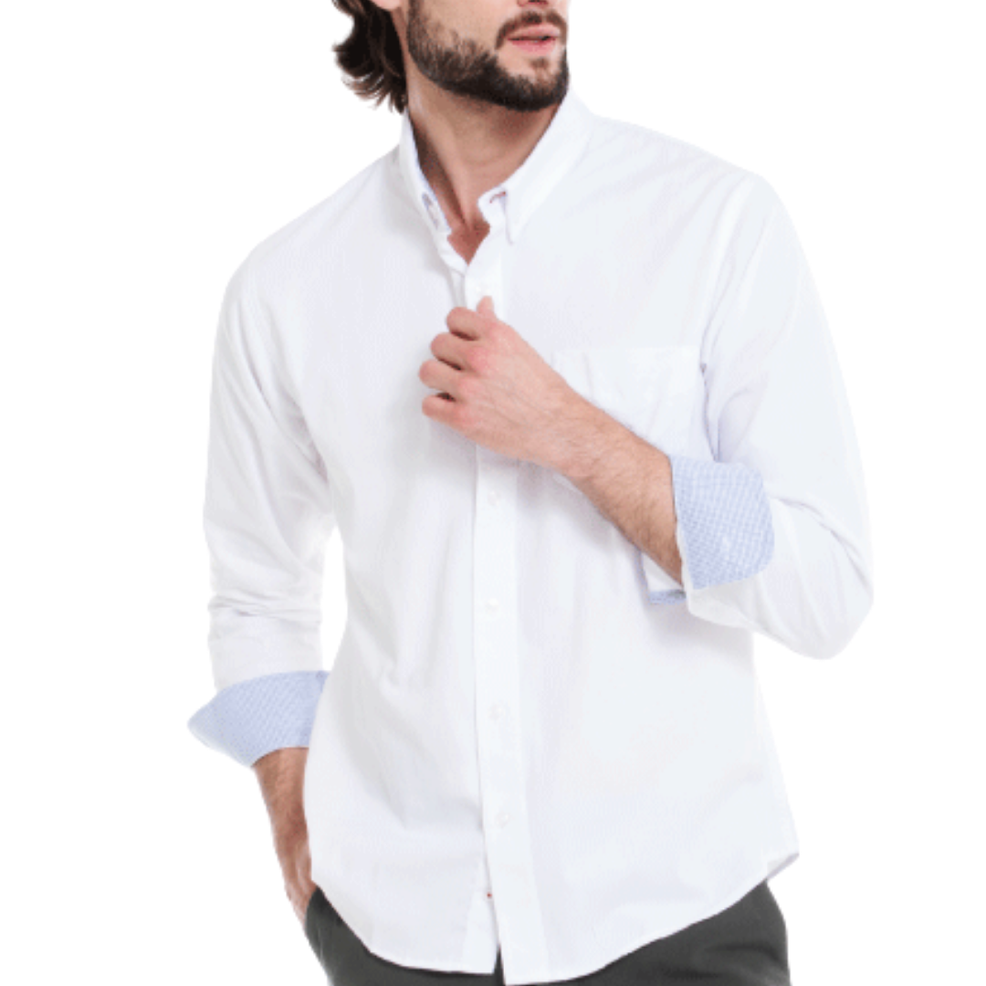 6000CL Camisa 50% algodón 50% poliéster