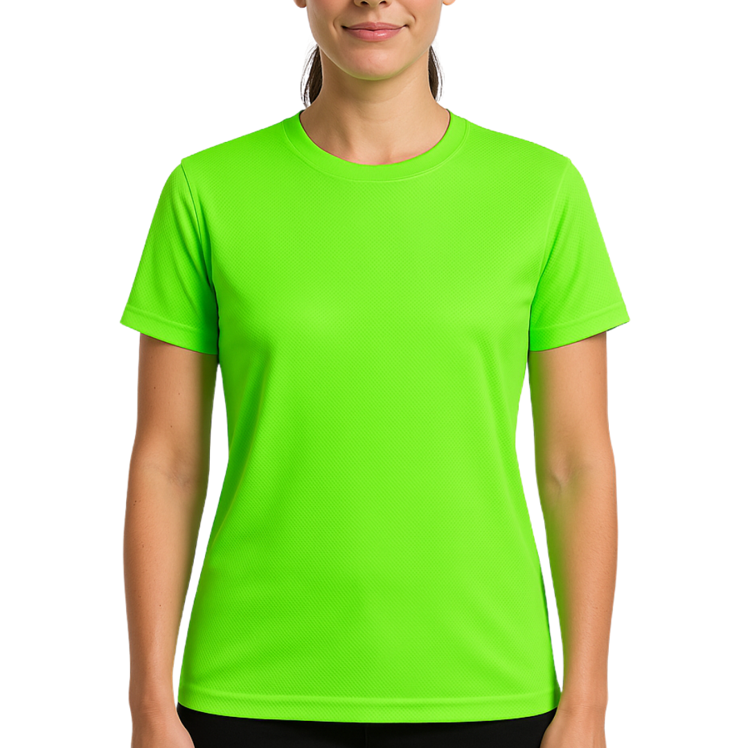 6101 Playera 100% poliéster tejido mesh