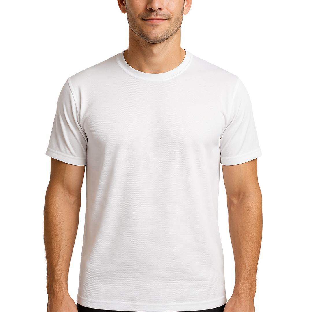 6100 Playera 100% poliéster tejido mesh