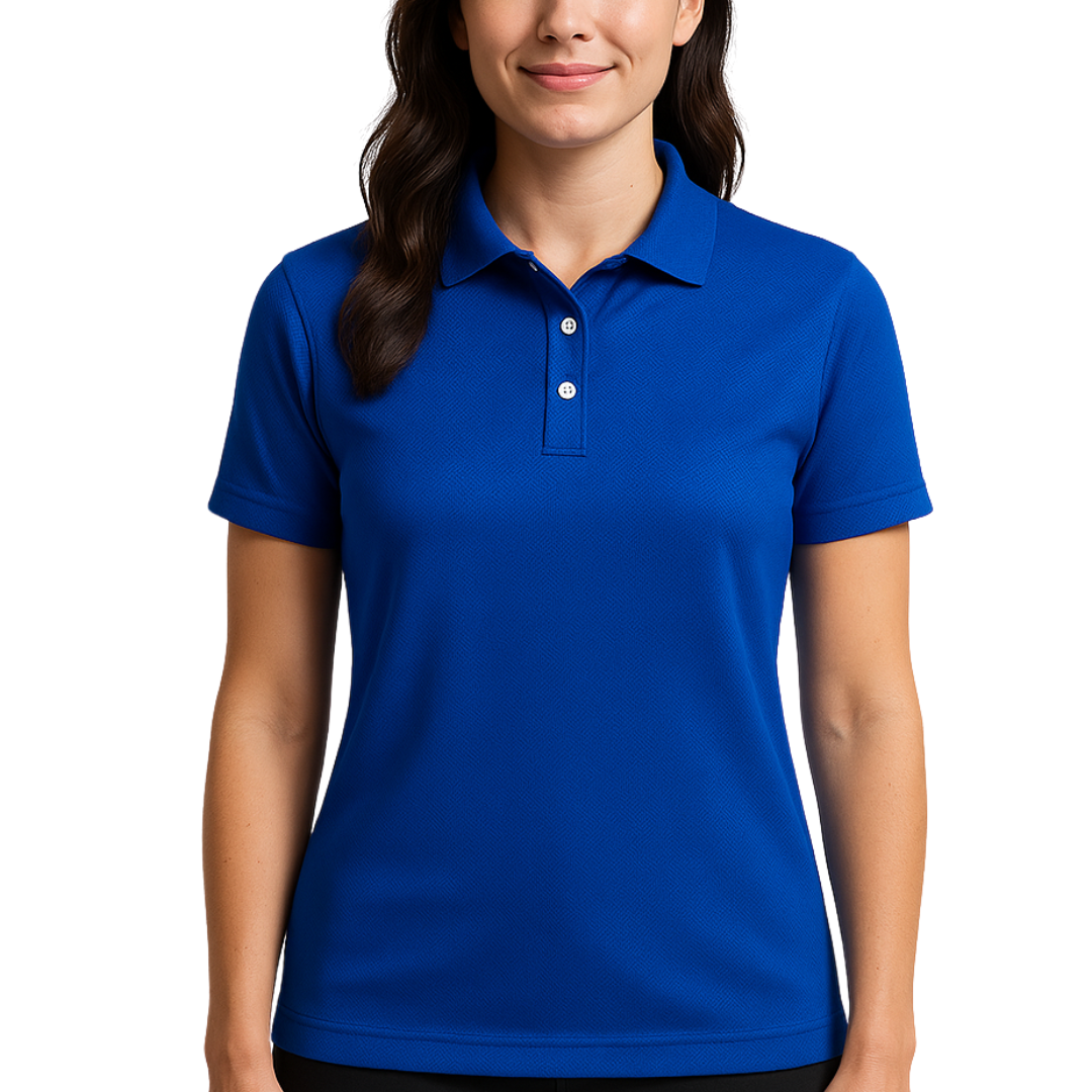 6201 Polo 100% poliéster tejido mesh