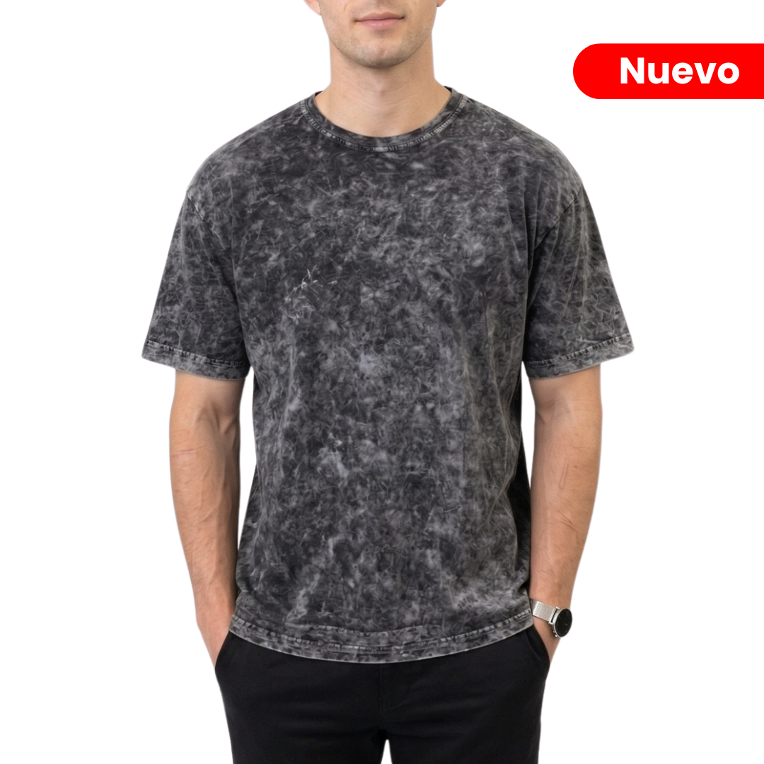 3700U Playera teñida 100% algodón