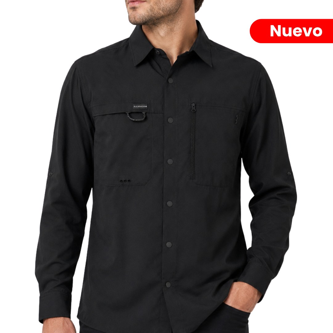 7100U Camisa Deportiva Unisex 86% poliéster - 14% elastano 